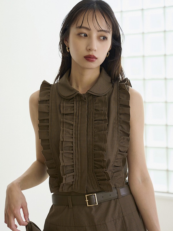 SOLD OUT】【期間限定10%OFF】SNIDEL スナイデル ノースリクロップド