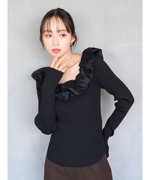 ��SALE30%OFF��SNIDEL ���ʥ��ǥ�  �������ե��˥åȥץ륪���С� SWNT255135  /����󥻥������Բľ��� �������ˤ�15���ޤ�¨��ȯ��(���˰ʳ�)��