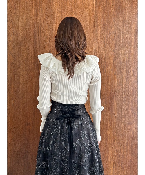 ��SALE30%OFF��SNIDEL ���ʥ��ǥ�  �������ե��˥åȥץ륪���С� SWNT255135  /����󥻥������Բľ��� �������ˤ�15���ޤ�¨��ȯ��(���˰ʳ�)��