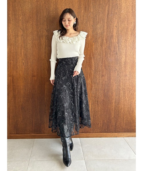 ��SALE30%OFF��SNIDEL ���ʥ��ǥ�  �������ե��˥åȥץ륪���С� SWNT255135  /����󥻥������Բľ��� �������ˤ�15���ޤ�¨��ȯ��(���˰ʳ�)��