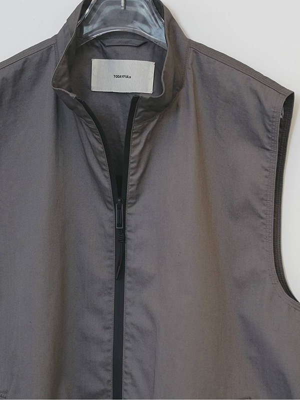 ��SOLD OUT�ۡ�SALE30%OFF��TODAYFUL �ȥ��ǥ��ե�  Standcollar Zip Vest 12610109  /����󥻥������Բľ��� �������ˤ�15���ޤ�¨��ȯ��(���˰ʳ�)��