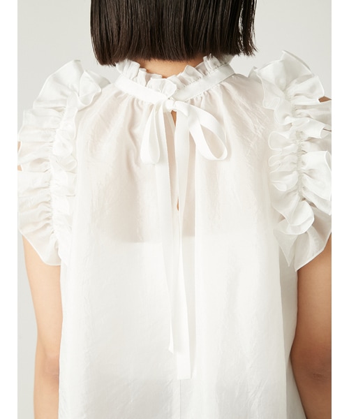 FRAY I.D♡未使用♡ギャザーパフデザイン2wayスイムウェア ギャザーパフデザイン2wayスイムウェア(水着)｜ファッション雑貨