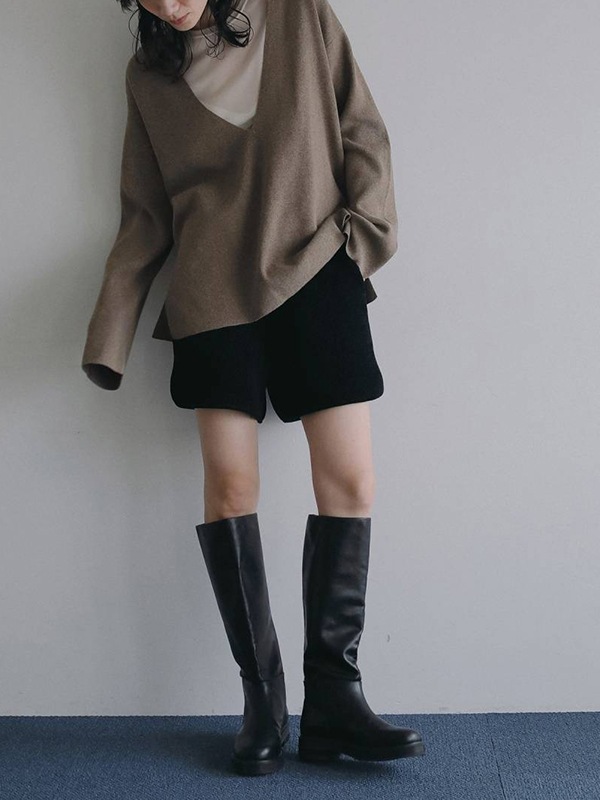 anuke ����̡���  Ecoleather Long Boots 62521007 /����󥻥������Բľ��ʡ������ˤ�15���ޤ�¨��ȯ��(���˰ʳ�)��