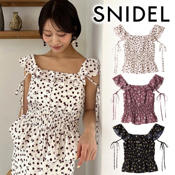 �ڴ��ָ���10%OFF��SNIDEL ���ʥ��ǥ�  Sustainable�ե롼�ĥץ��ȥ��㡼��󥰥֥饦�� SWFB262085  /����󥻥������Բľ��ʡ������ˤ�15���ޤ�¨��ȯ��(���˰ʳ�)��