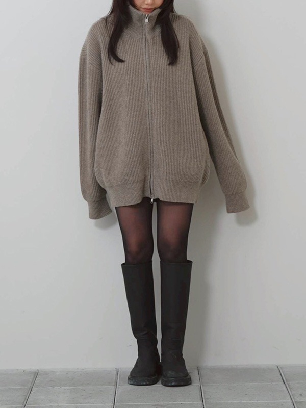 ��ͽ���ʡ�TODAYFUL �ȥ��ǥ��ե�  Zipup Knit Cardigan 12620524 12�����1��������ͽ�� /����󥻥������Բľ���