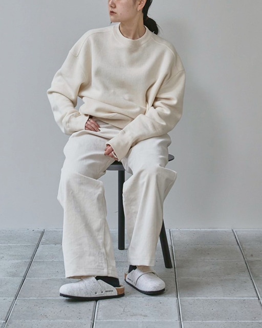 【ご予約会開催中】Cotton Brushed Sweat - IVORY (12520621) Todayful(トゥデイフル) 予約商品】TODAYFUL トゥデイフル Cotton Brushed Sweat