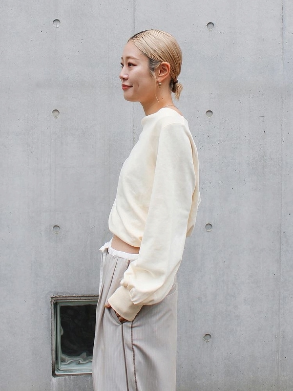 SALE40%OFF】Ungrid アングリッド タックオフショルスウェット
