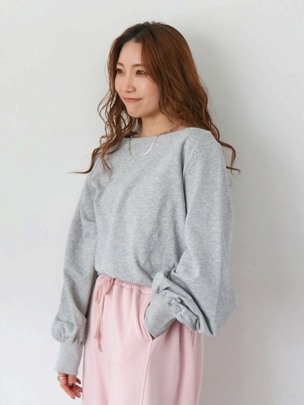 Ungrid【新品未使用】ショートカットオフスウェット★TODAYFUL Ungrid（アングリッド） トレーナー スウェット スリーブボリューム