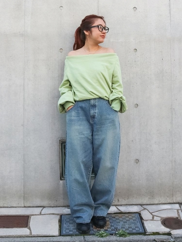 Ungrid - todayfulスウェット SALE40%OFF】Ungrid アングリッド タックオフショルスウェット