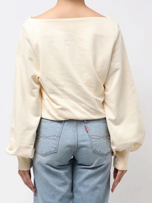 SALE40%OFF】Ungrid アングリッド タックオフショルスウェット