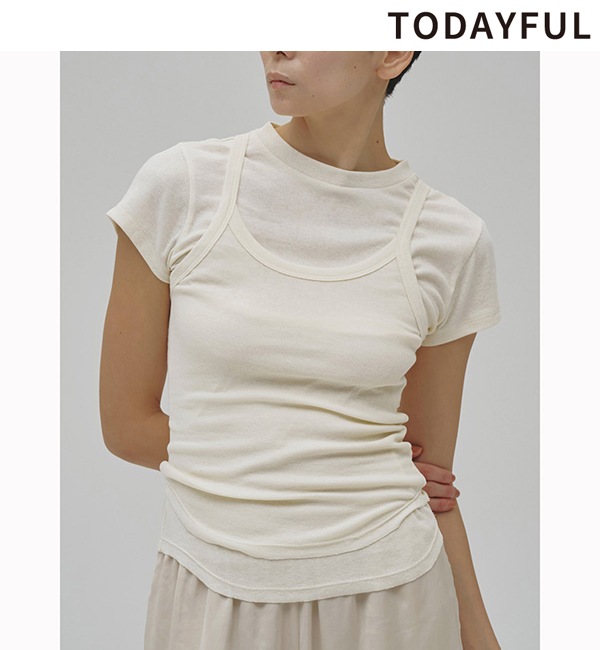 ��SOLD OUT��TODAYFUL �ȥ��ǥ��ե�  Soft Fraice Camisole 12610630  �ͥ��ݥ�����̵�� /����󥻥������Բľ��� �������ˤ�15���ޤ�¨��ȯ��(���˰ʳ�)��