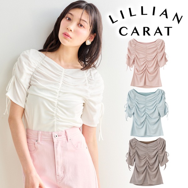 ��SALE40%OFF��LILLIAN CARAT ��ꥢ�󥫥�å�  ���㥶���ǥ�����ȥåץ� 46221307  �ͥ��ݥ�����̵�� /����󥻥������Բľ��� �������ˤ�15���ޤ�¨��ȯ��(���˰ʳ�)��