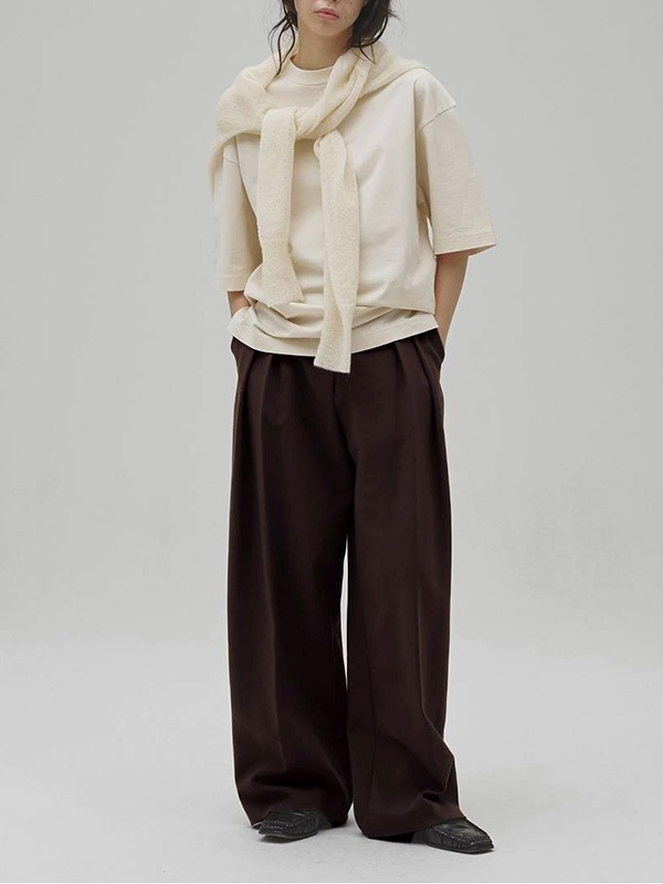 ��ͽ���ʡ�TODAYFUL �ȥ��ǥ��ե�  Bonding Wide Trousers 12620702 12�����1��������ͽ�� /����󥻥������Բľ���