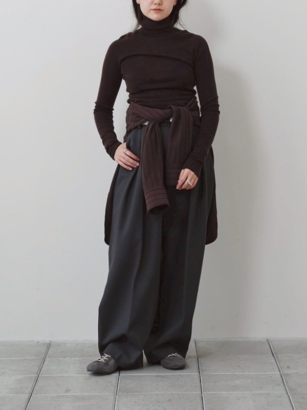 ��ͽ���ʡ�TODAYFUL �ȥ��ǥ��ե�  Bonding Wide Trousers 12620702 12�����1��������ͽ�� /����󥻥������Բľ���