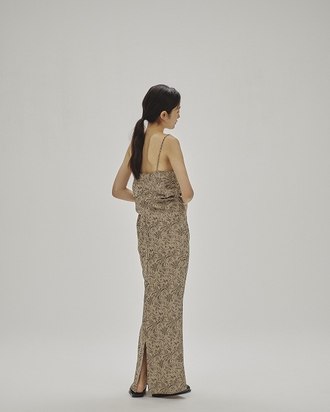 Jacquard Camisole Dress（マキシ丈/ロングワンピース