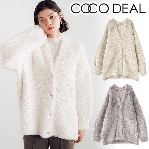 追加生産決定】【予約商品】COCODEAL ココディール Wフェイスロング 