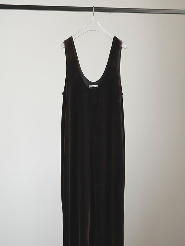 SOLD OUTanuke ̡  Velour Uneck Onepiece 62520314 /󥻥Բľʡˤ15ޤ¨ȯ(˰ʳ)