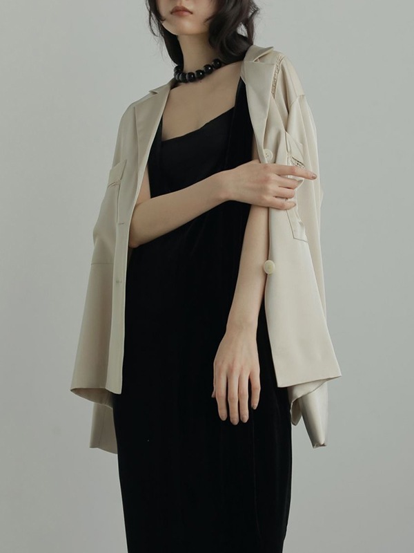 SOLD OUTanuke ̡  Velour Uneck Onepiece 62520314 /󥻥Բľʡˤ15ޤ¨ȯ(˰ʳ)