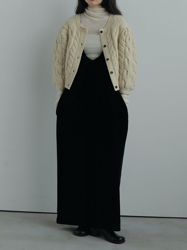 SOLD OUTanuke ̡  Velour Uneck Onepiece 62520314 /󥻥Բľʡˤ15ޤ¨ȯ(˰ʳ)