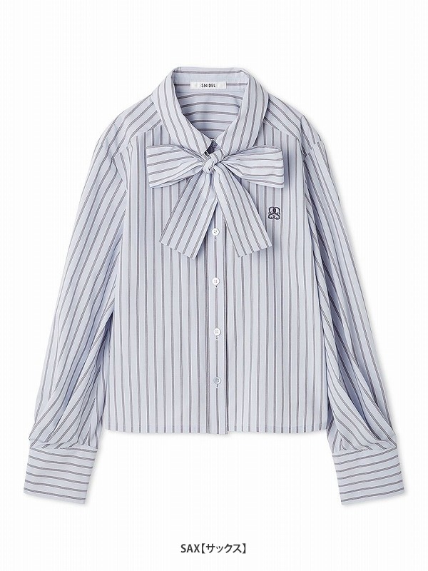 SNIDEL スナイデル ボウタイシャツ 期間限定15%OFF】SNIDEL スナイデル ボウタイシャツ SWFB254204