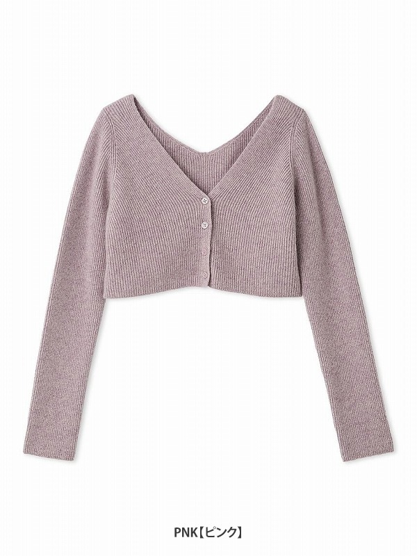SALE40%OFF】SNIDEL スナイデル ラクーン畦ショートカーディガン