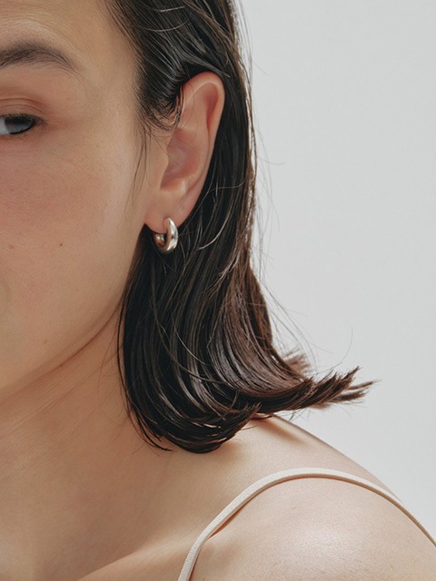 再入荷】TODAYFUL トゥデイフル Basic Hoop Pierce(Silver925