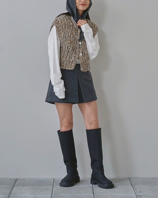 SALE20%OFF】TODAYFUL トゥデイフル Mix Handknit Vest 12520525