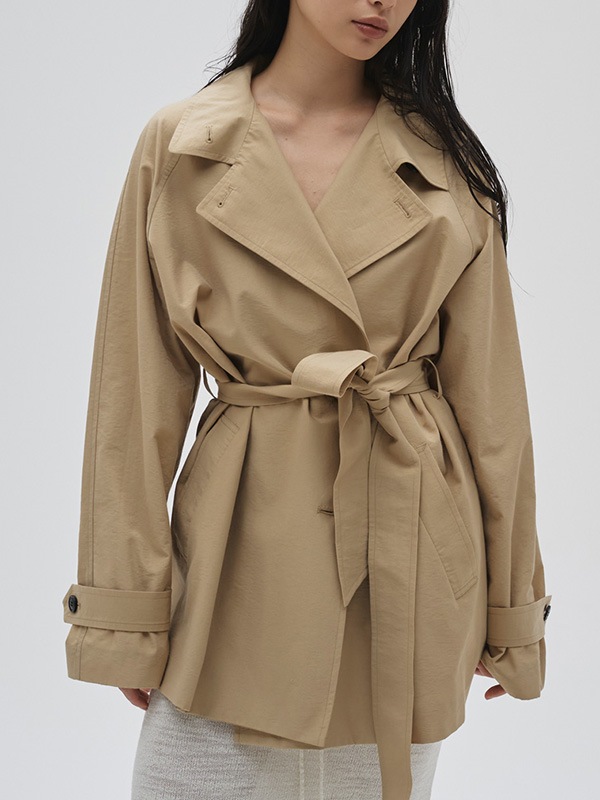 ��SOLD OUT��TODAYFUL �ȥ��ǥ��ե�  Spring Short Trench 12610001  /����󥻥������Բľ��� �������ˤ�15���ޤ�¨��ȯ��(���˰ʳ�)��