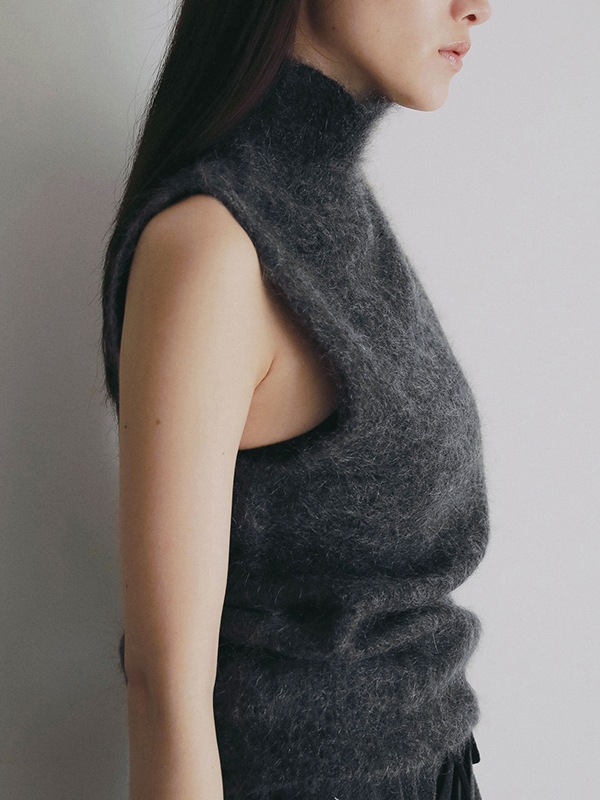anuke ����̡��� Sleeveless Mohair Knit 62620520 /����󥻥������Բľ��ʡ������ˤ�15���ޤ�¨��ȯ��(���˰ʳ�)��