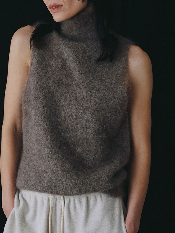 anuke ����̡��� Sleeveless Mohair Knit 62620520 /����󥻥������Բľ��ʡ������ˤ�15���ޤ�¨��ȯ��(���˰ʳ�)��