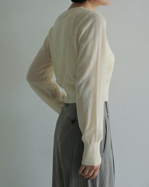 SALE50%OFF】anuke アンヌーク Layered Mohair Knit 62510509