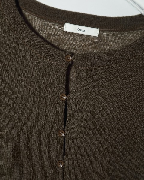 【SALE】anuke アンヌーク 即日発送 Layered Mohair Knit  レイヤードモヘアニット 62510509 長袖 ニット ànuke online store（アンヌーク） / Layered Mohair