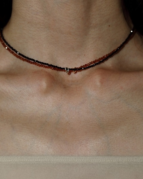 ànuke online store（アンヌーク） / Color Stone NecklaceColor