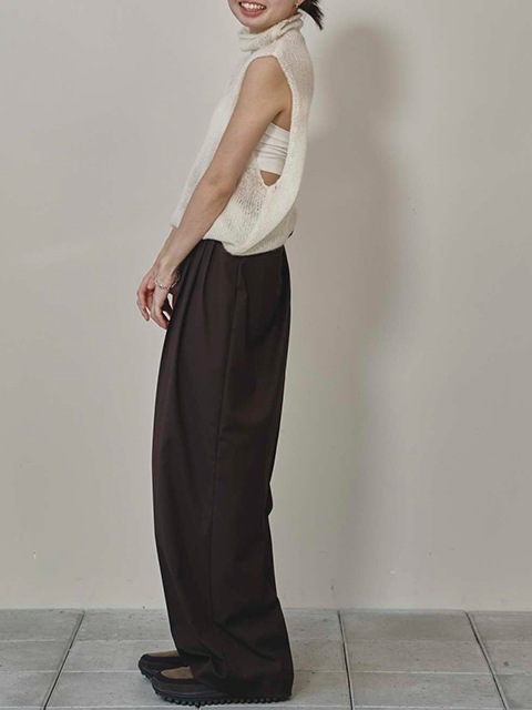 ��SALE30%OFF��TODAYFUL �ȥ��ǥ��ե�  Woolmohair Turtle Knitvest 12520505 /����󥻥������Բľ��ʡ������ˤ�15���ޤ�¨��ȯ��(���˰ʳ�)��