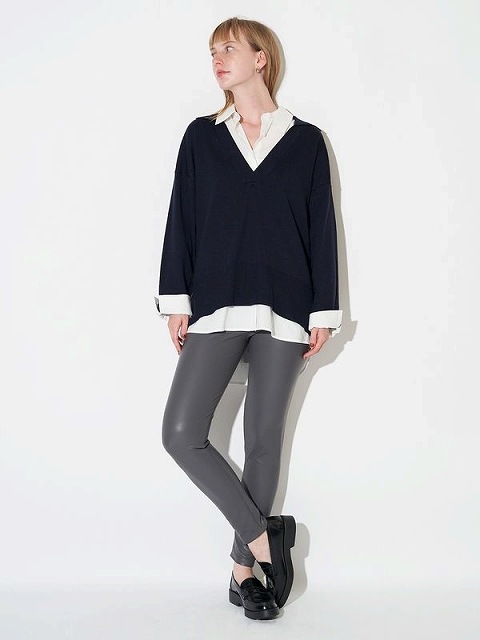 SALE40%OFF】ELENDEEK エレンディーク FAUX LEATHER LEGGINGS フェイク