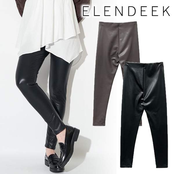 ELENDEEK エレンディーク レザー レギンス SALE30%OFF】ELENDEEK エレンディーク FAUX LEATHER LEGGINGS フェイク