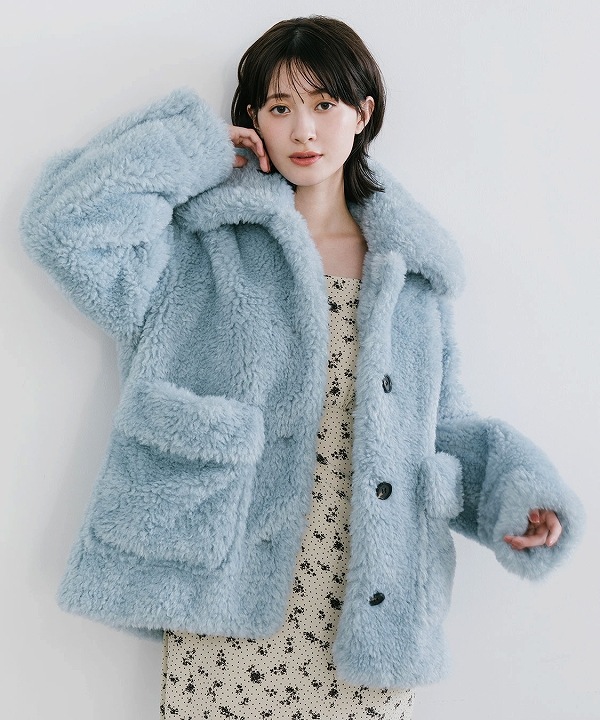 COCODEAL ファーボアブルゾン SALE40%OFF】COCODEAL ココディール ファーボアブルゾン 75619342