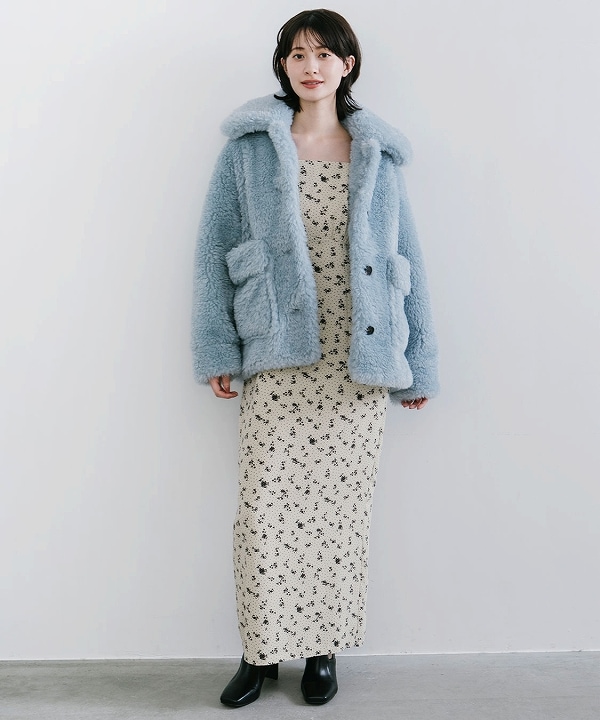 SALE40%OFF】COCODEAL ココディール ファーボアブルゾン 75619342