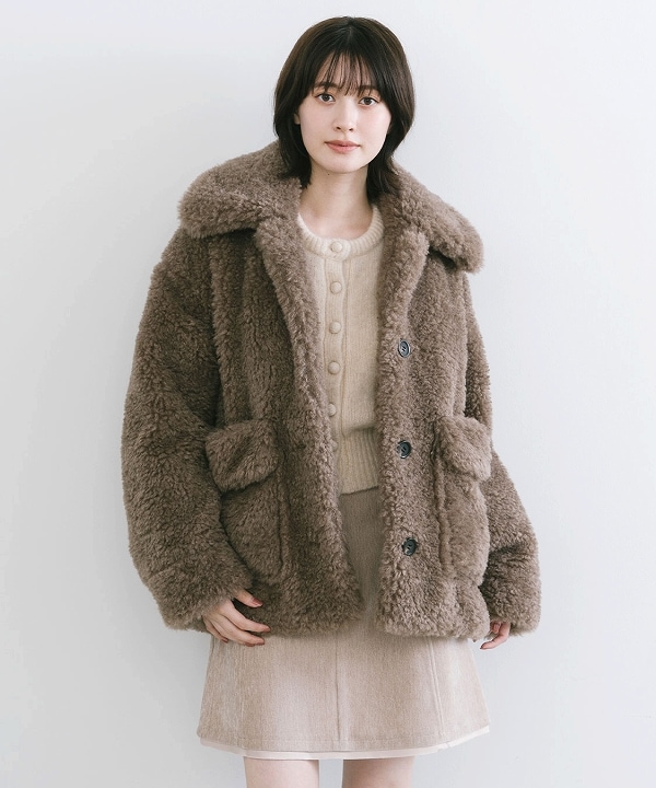 SALE40%OFF】COCODEAL ココディール ファーボアブルゾン 75619342