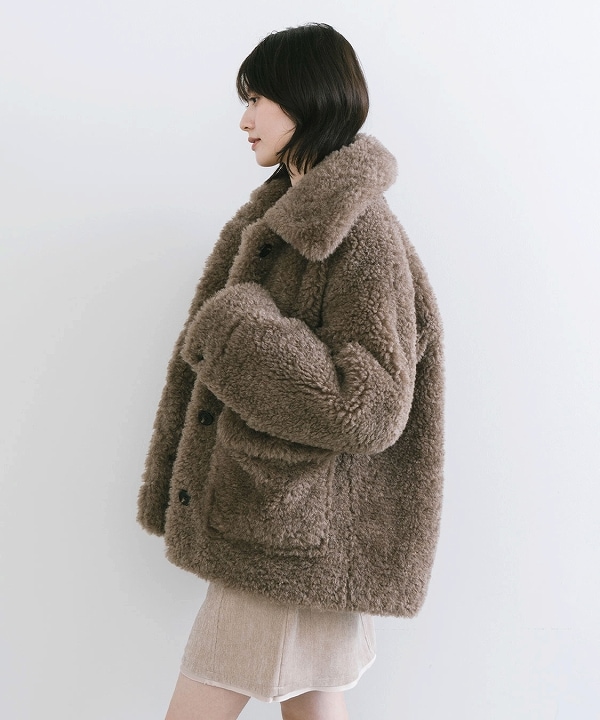 SALE40%OFF】COCODEAL ココディール ファーボアブルゾン 75619342