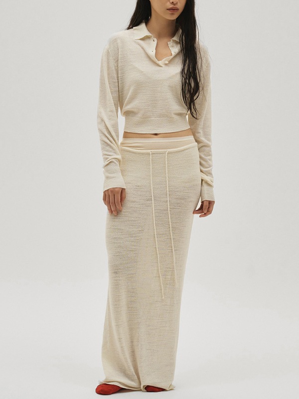 TODAYFUL �ȥ��ǥ��ե�  Layered  Polo Knit 12610508  /����󥻥������Բľ��� �������ˤ�15���ޤ�¨��ȯ��(���˰ʳ�)��