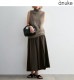 anuke ����̡��� Stripe Pleats Skirt 62620804 /����󥻥������Բľ��ʡ������ˤ�15���ޤ�¨��ȯ��(���˰ʳ�)��
