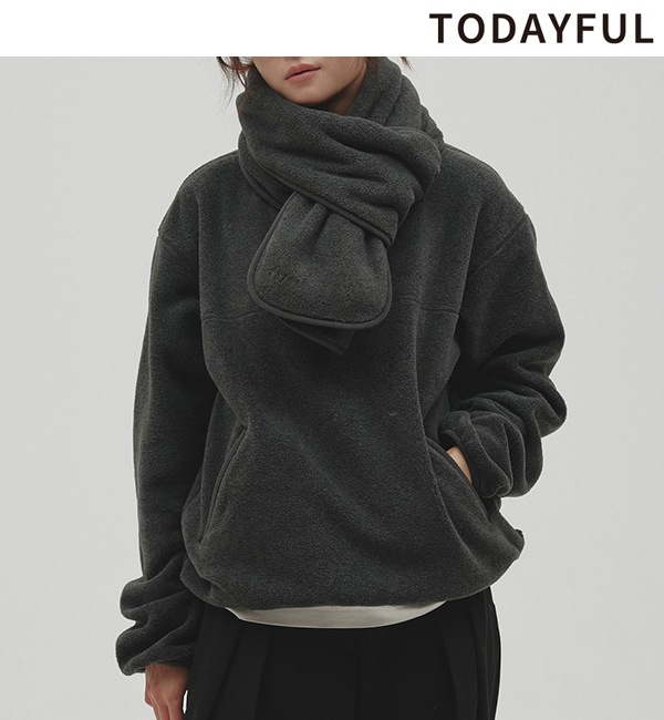 ��ͽ���ʡ�TODAYFUL �ȥ��ǥ��ե�  Halfzip Fleece Pullover 12620607 12������1��������ͽ�� /����󥻥������Բľ���