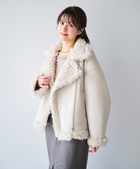 SALE50%OFF】COCODEAL ココディール ムートンファーコート