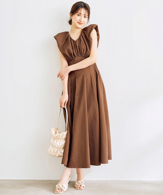 COCO DEALサッカーノースリーブワンピース SALE30%OFF】COCODEAL ココディール サッカーノースリーブ