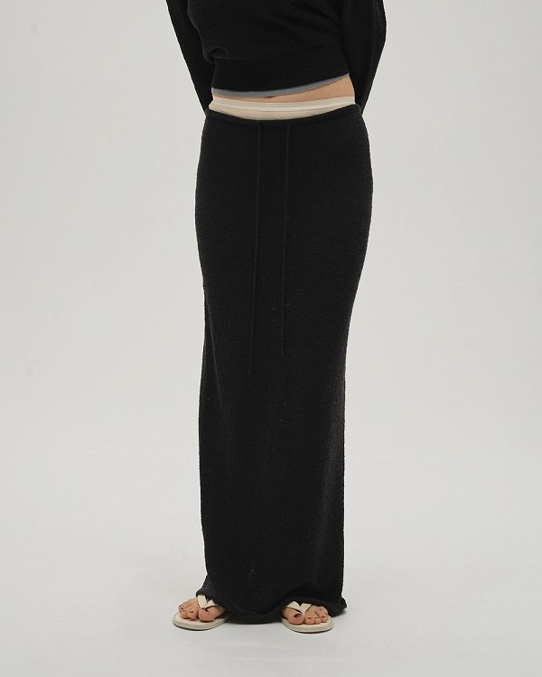 TODAYFUL �ȥ��ǥ��ե�  Miniboucle Knit Skirt 12610806  /����󥻥������Բľ��� �������ˤ�15���ޤ�¨��ȯ��(���˰ʳ�)��