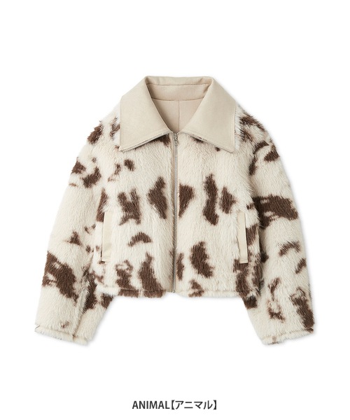 フレイアイディー ボンディングリバーシブルショートジャケット ボンディングリバーシブルショートジャケット(ジャケット)｜アウター