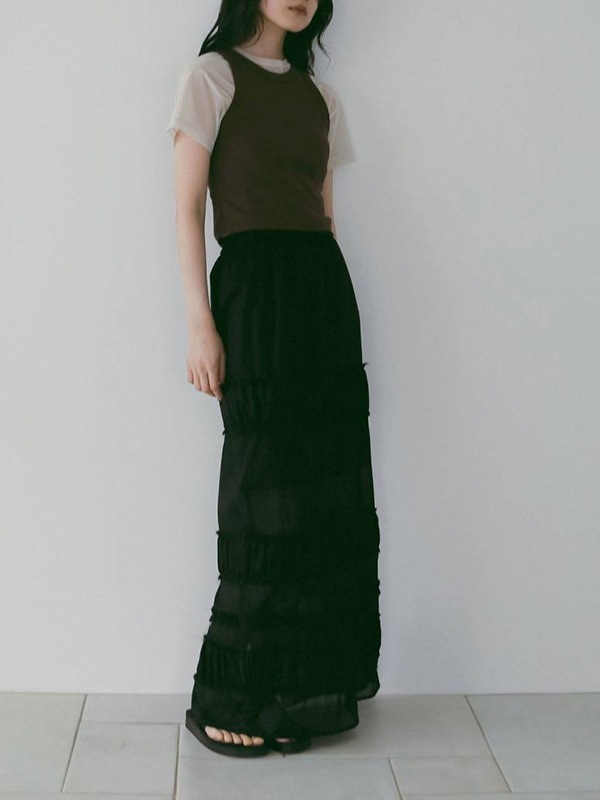 ��5���ָ���10%OFF 5/18(��)�ޤǡ�anuke ����̡���  Sheer Tulle T-Shirts 62610633  �ͥ��ݥ�����̵�� /����󥻥������Բľ��� �������ˤ�15���ޤ�¨��ȯ��(���˰ʳ�)��