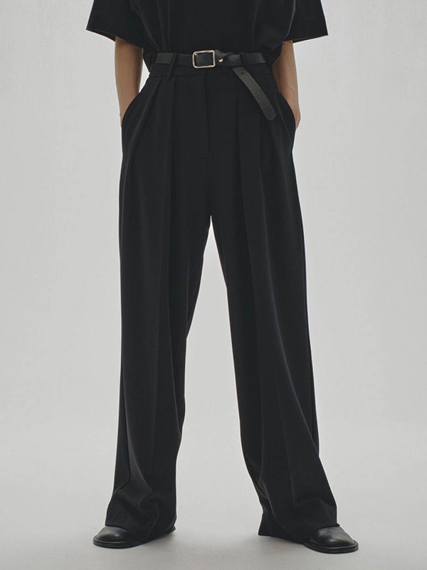 TODAYFUL �ȥ��ǥ��ե�   Doubletuck Twill Trousers 12620714  /����󥻥������Բľ��� �������ˤ�15���ޤ�¨��ȯ��(���˰ʳ�)��