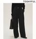TODAYFUL �ȥ��ǥ��ե�   Doubletuck Twill Trousers 12620714  /����󥻥������Բľ��� �������ˤ�15���ޤ�¨��ȯ��(���˰ʳ�)��